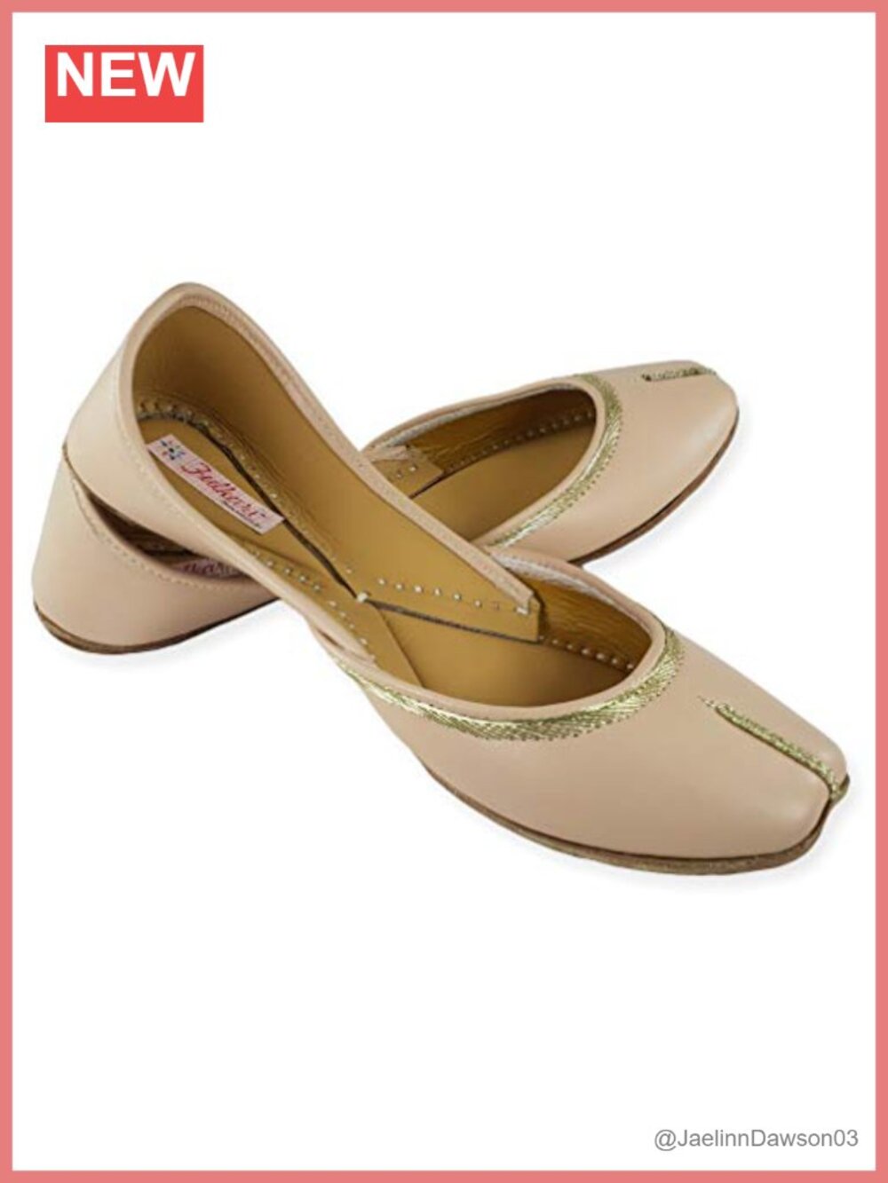 Genuine Leather Jutti Flats Handcrafted Punjabi Mojari Casual Ethnic Shoes